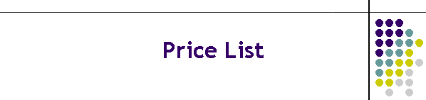 Price List